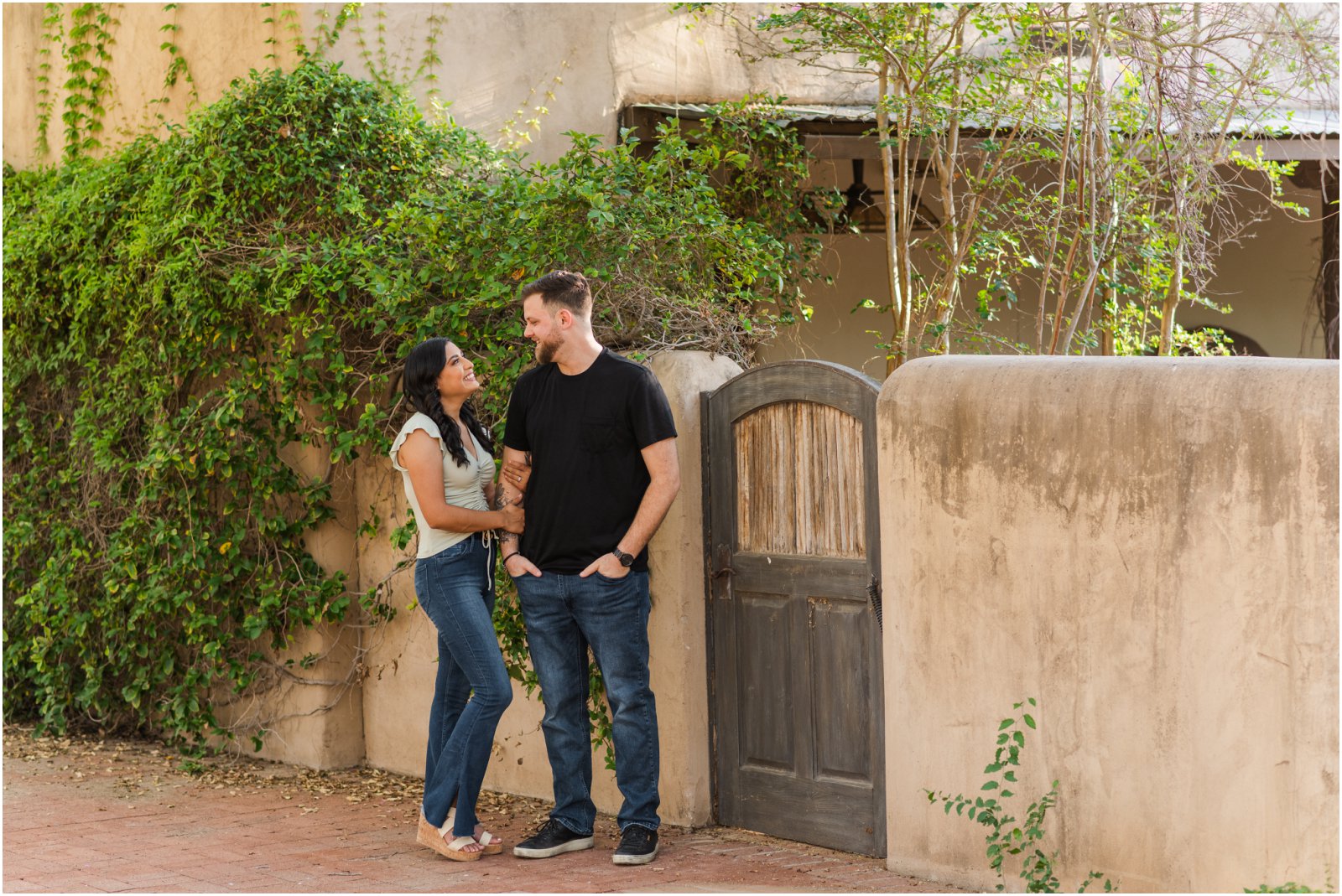 Catalina Foothills Estate Engagement Session Karen + Joey