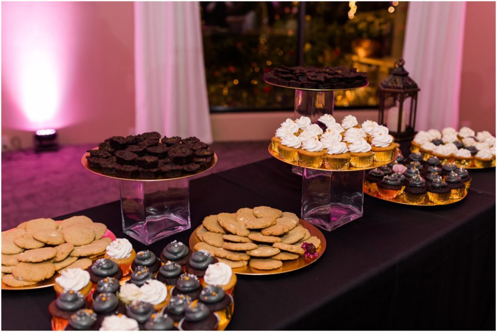 gluten free desserts at wedding reception at Saguaro Buttes venue