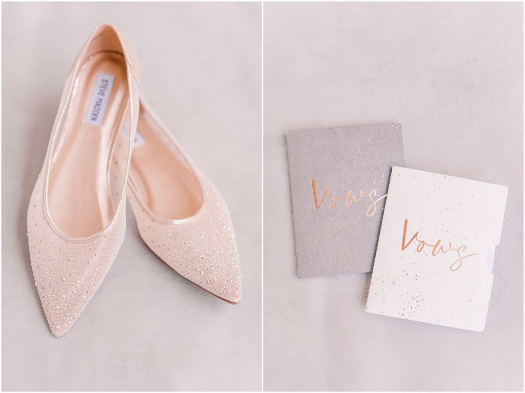 vow books for bride and groom