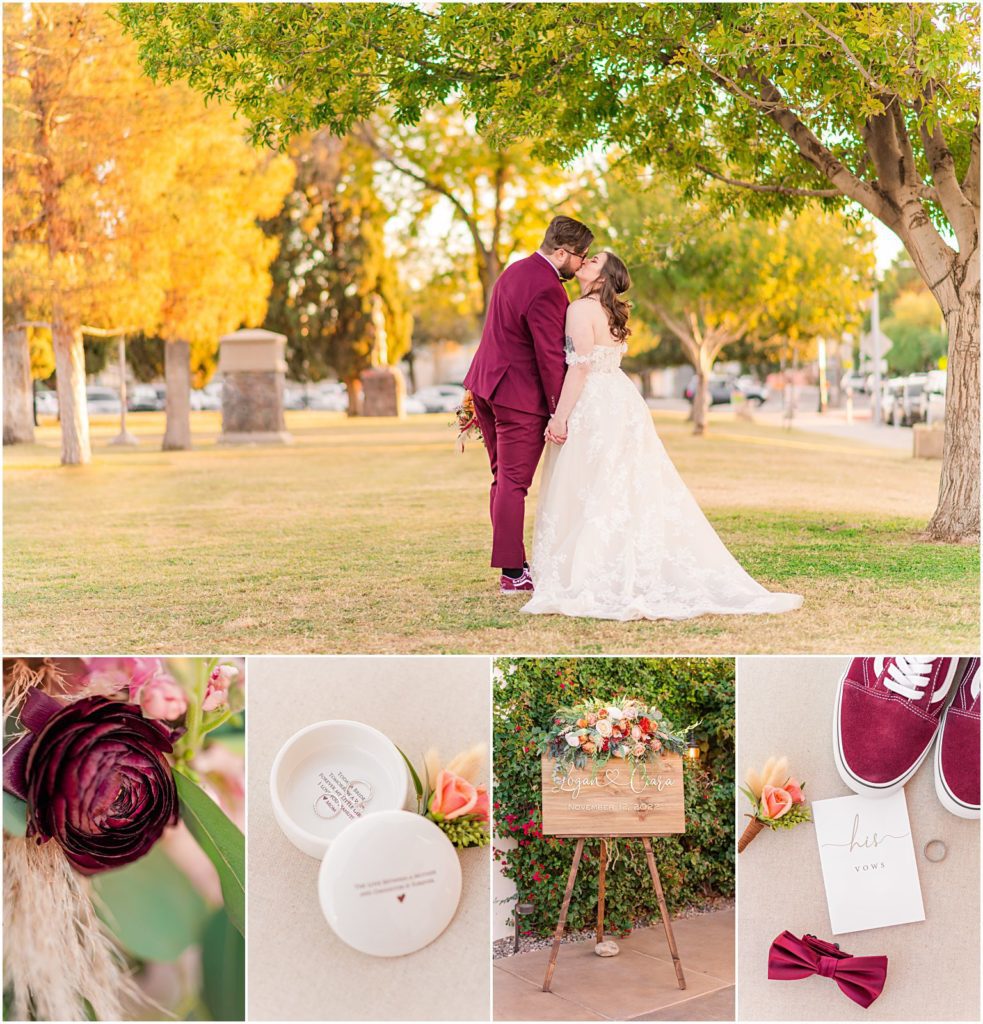 cozy downtown wedding at the Stillwell House in Tucson by Christy Hunter Photography