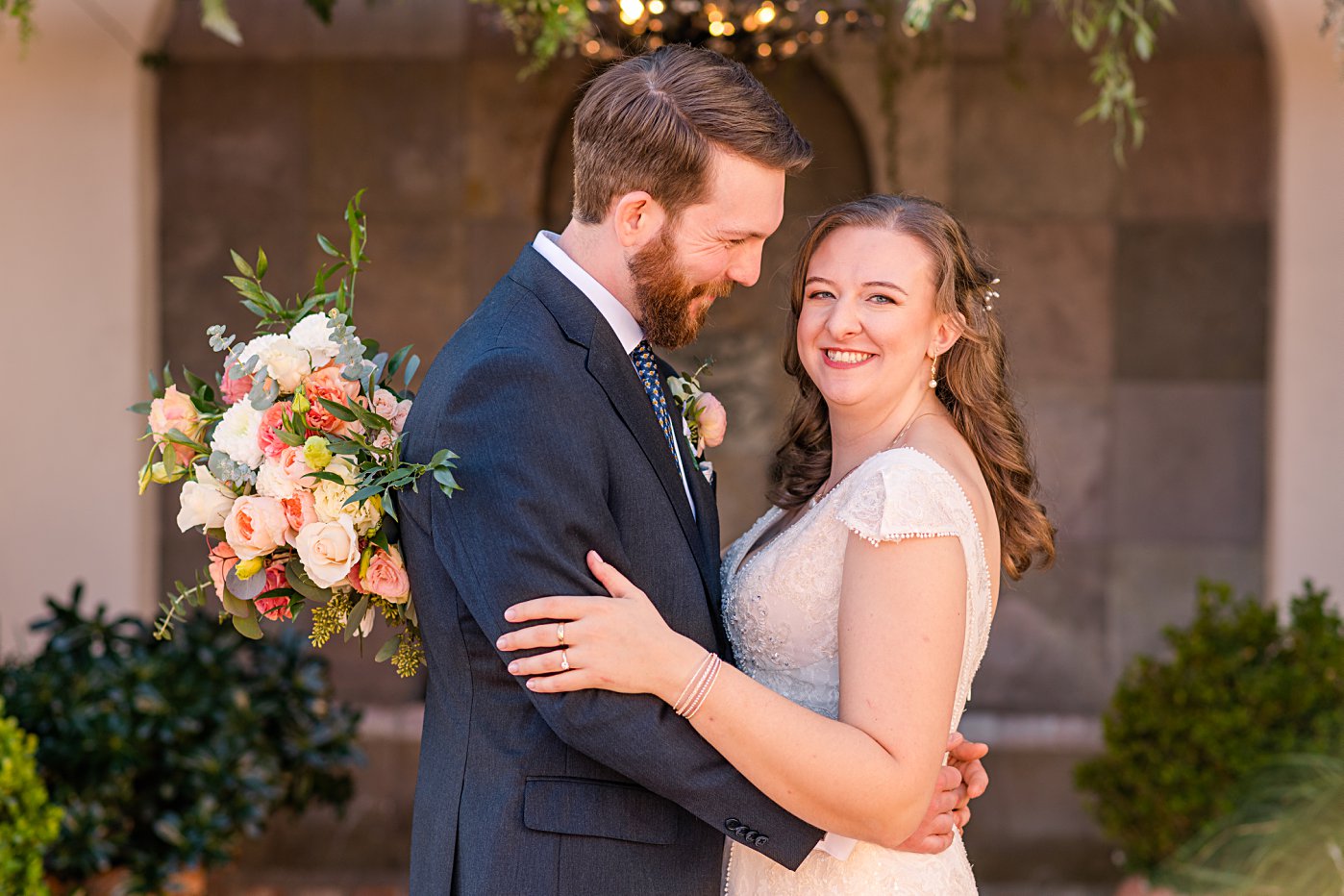vintage garden wedding in downtown Tucson at the Stillwell House and Gardens