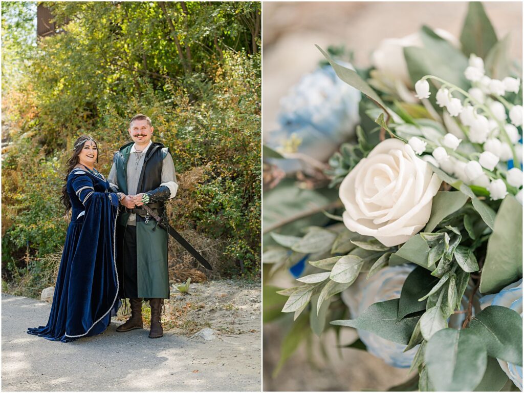 fantasy themed wedding inspired by DnD and LOTR
